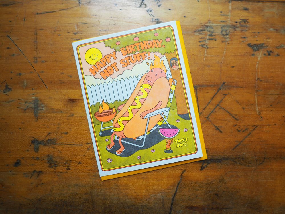 Lucky Horse Press - Card - Hot Stuff Birthday
