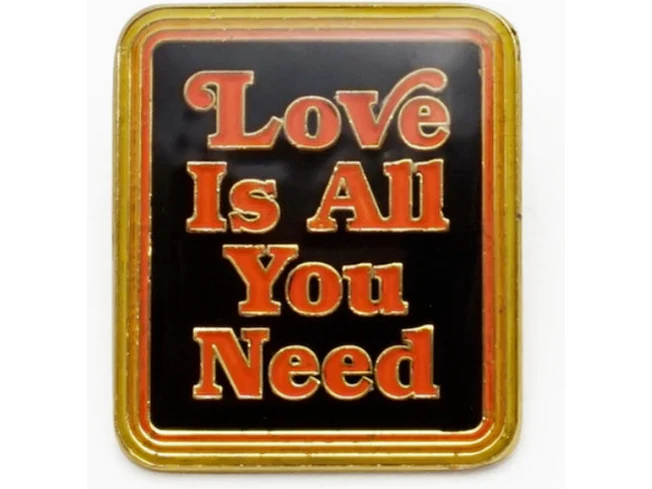 Lucky Horse Press - Enamel Pin - Love Is All You Need