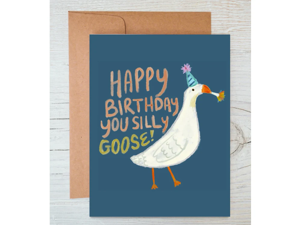 Marigold Press - Birthday Card - You Silly Goose
