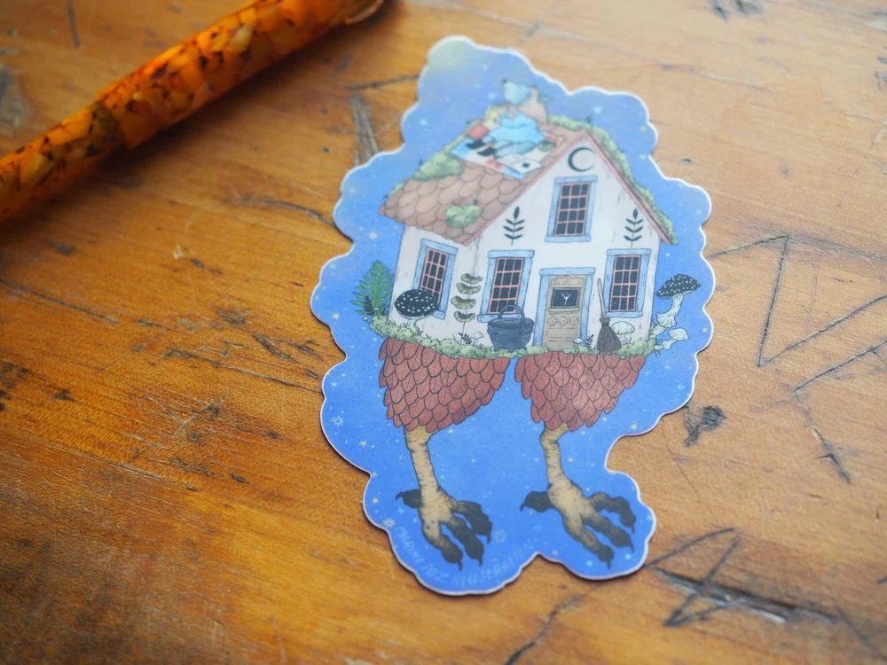 Marika Paz Illustration - Vinyl Sticker - Baba Cottage