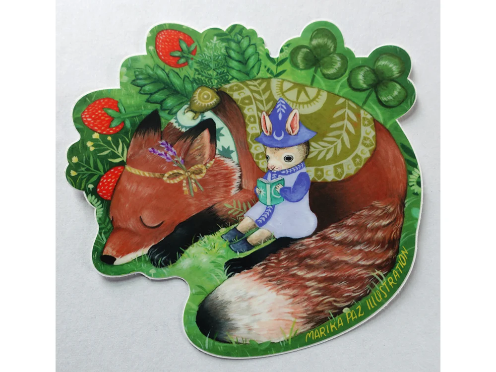 Marika Paz Illustration - Vinyl Sticker - Spring's Spell