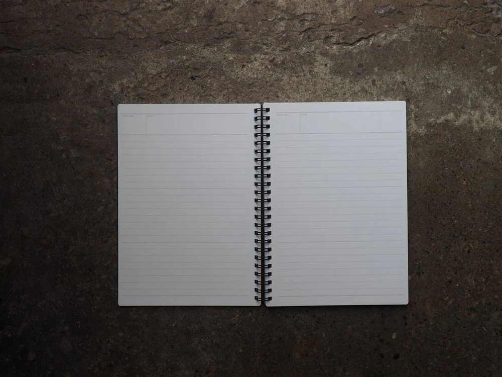 Maruman Mnemosyne Spiral Bound Notebook A5 - Lined - Image 2