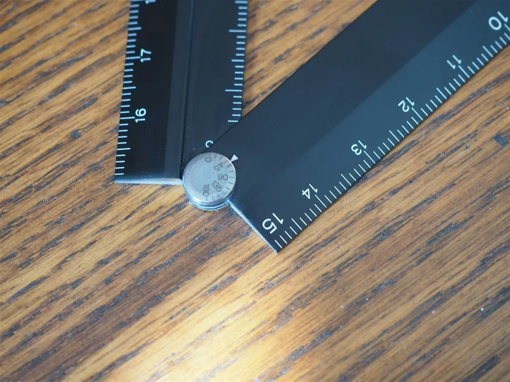 Midori Aluminum Folding Multi-Ruler - Black - Image 4