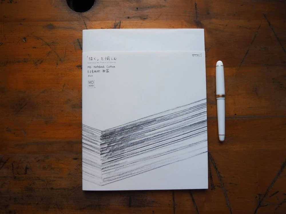 Midori MD Cotton Notebook F3 (273x210mm) - Plain
