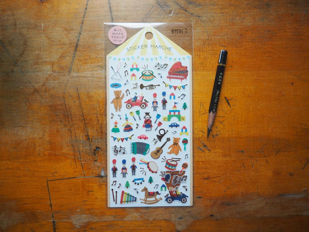 Midori Stickers - Marche Toy (2494)