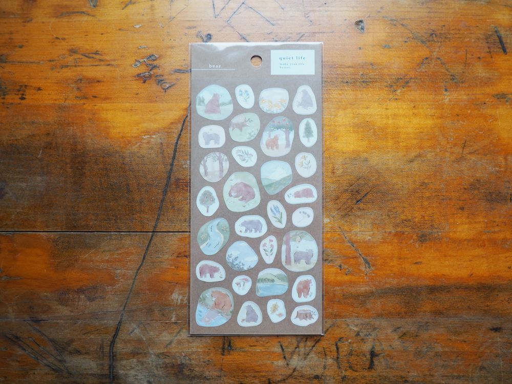 Mindwave - Sticker Sheet - Bear (81440)