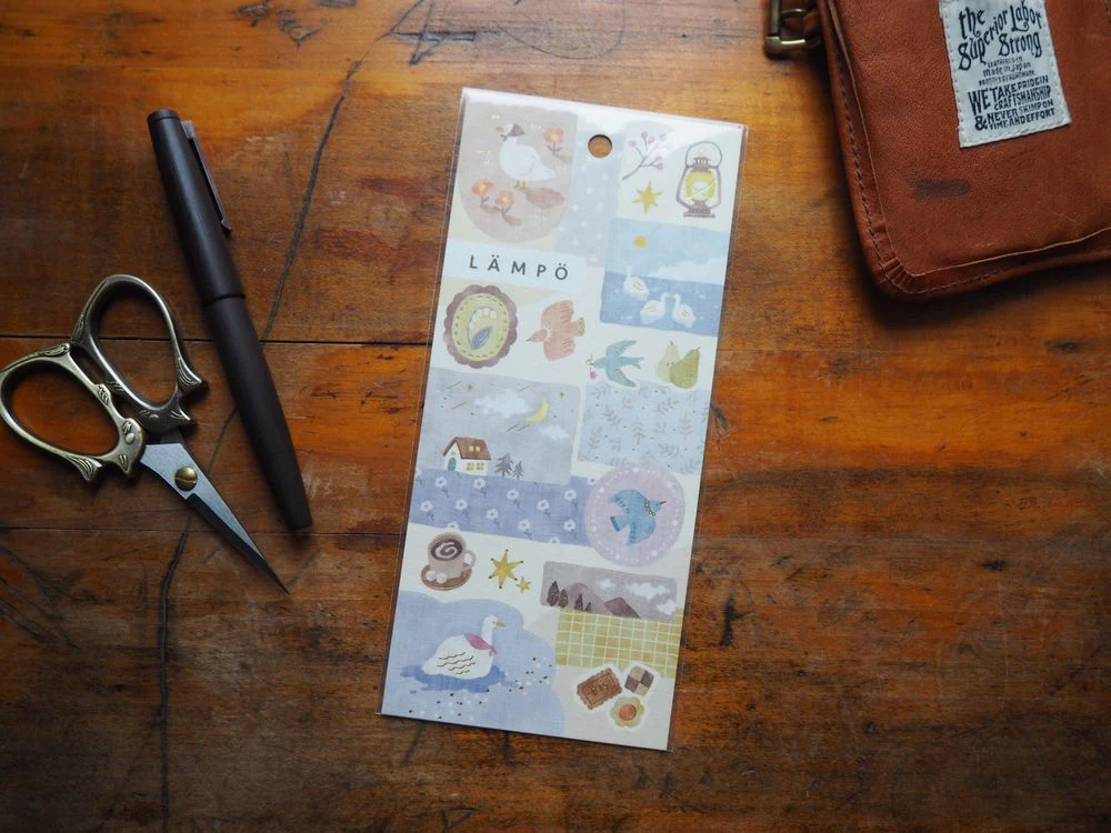 Mindwave - Sticker Sheet - Bird and Moon (81647)