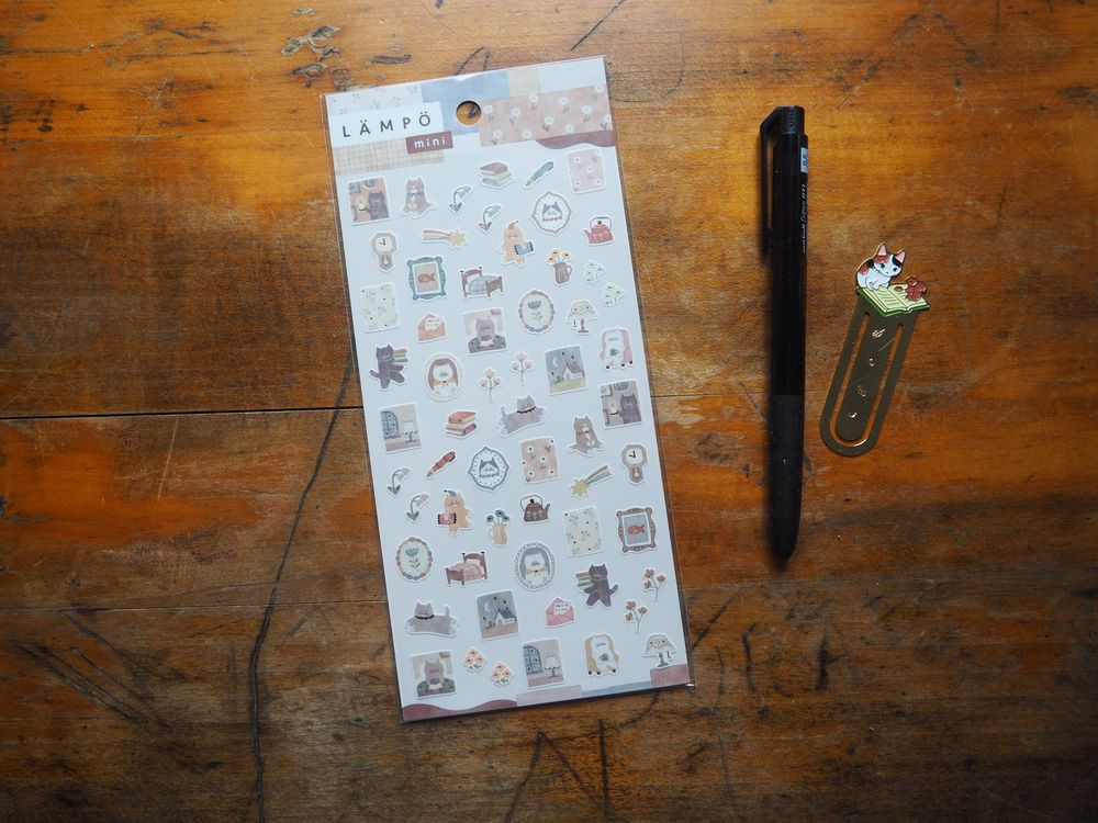 Mindwave - Sticker Sheet - Cat and Night (82092)