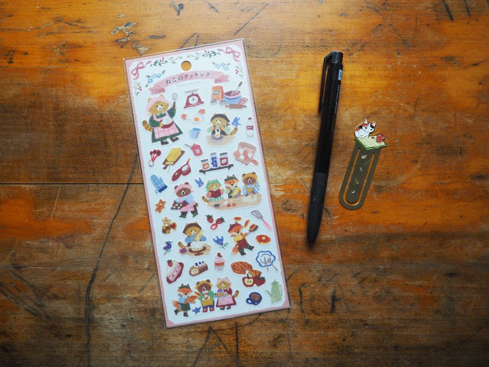 Mindwave - Sticker Sheet - Cat Cooking (81910)
