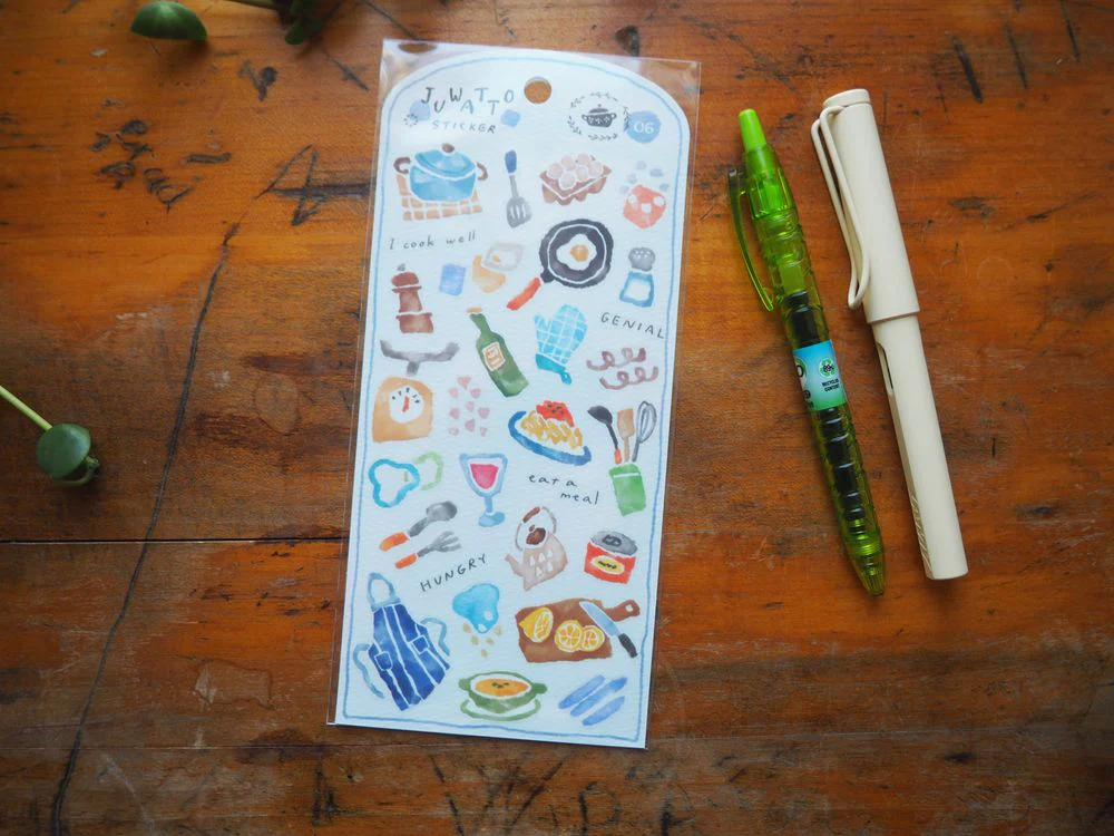 Mindwave - Sticker Sheet - Juwato Sticker - Kitchen (81530)