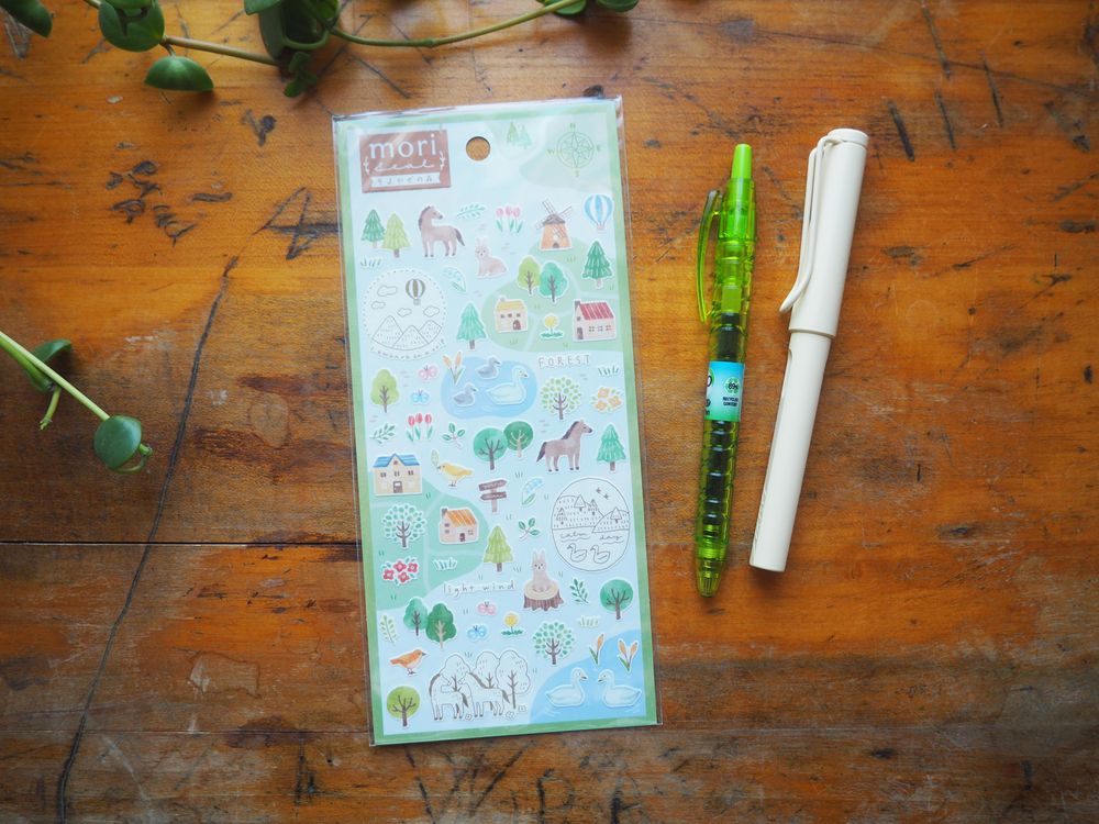 Mindwave - Sticker Sheet - Mori Seal - Soyokaze Forest (81068)