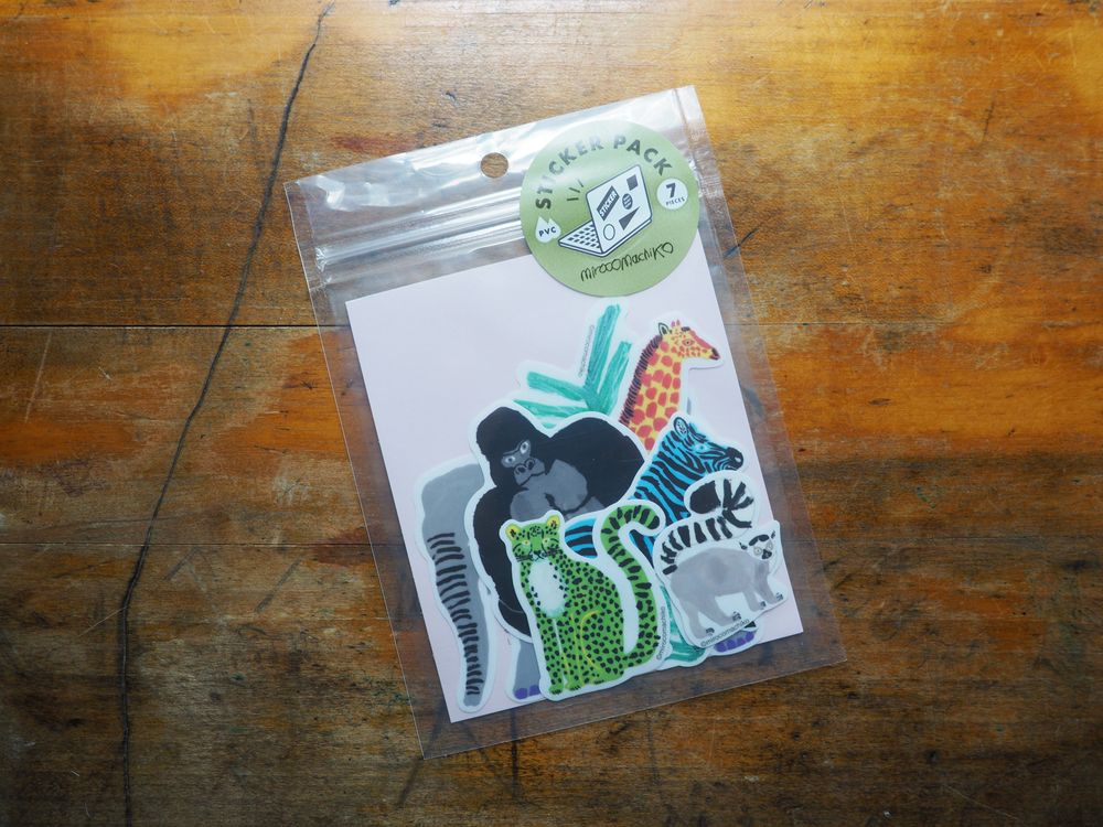 Miroko Machiko - Sticker Set - Animals (MRCK-56)