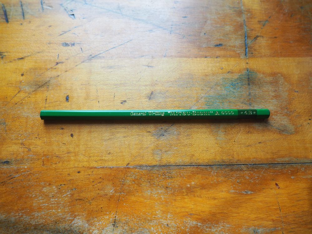 Uni Mitsubishi Office 9000 Pencil - 4B