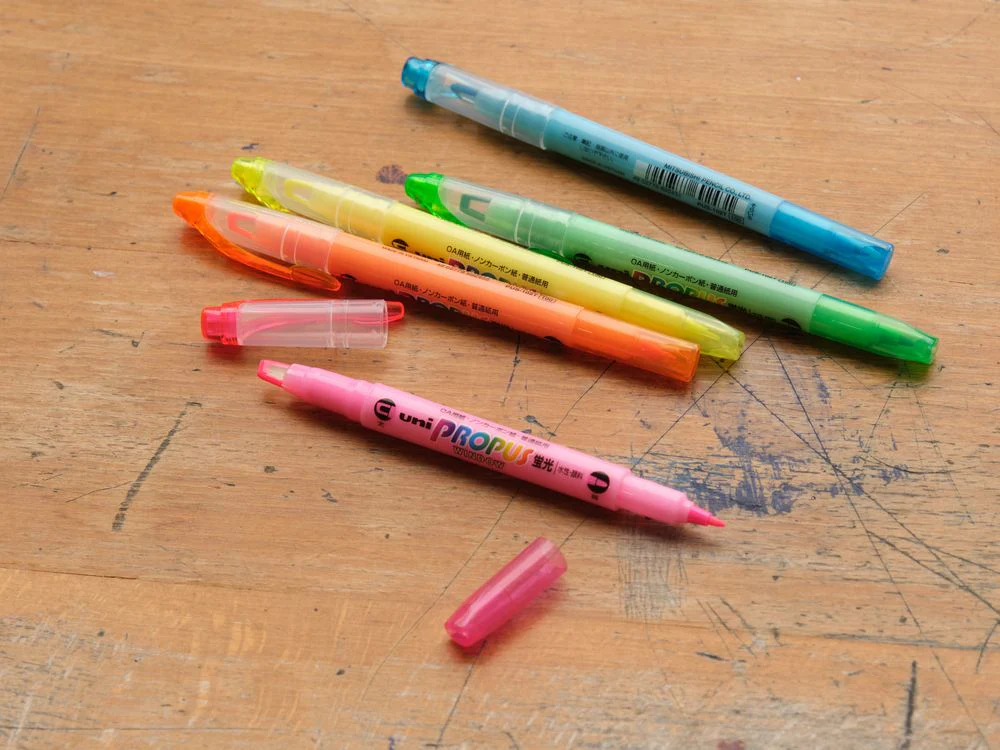 Uni Mitsubishi Propus Highlighter (Set of 5) - Image 2