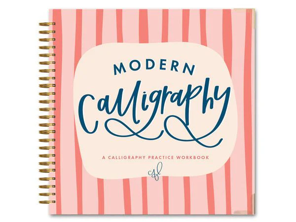 Modern Calligraphy: A Calligraphy Practice Workbook by Chalkfulloflove
