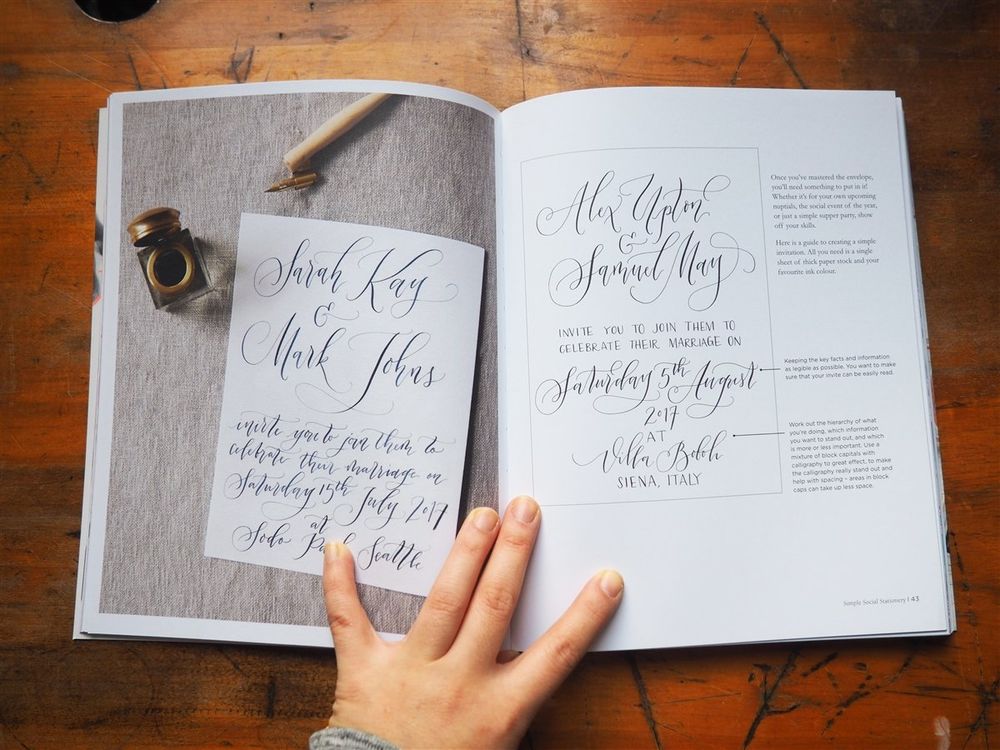 Modern Calligraphy Workshop: The Creative Art of Pen, Brush and Chalk Lettering by Imogen Owen - Image 5