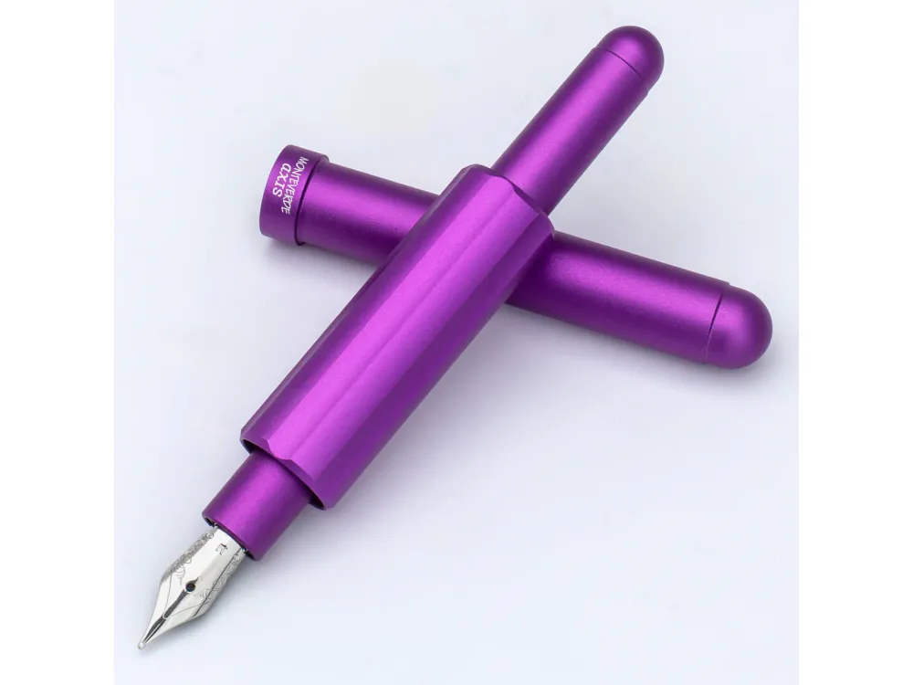 Monteverde Axis Fountain Pen - Matte Purple