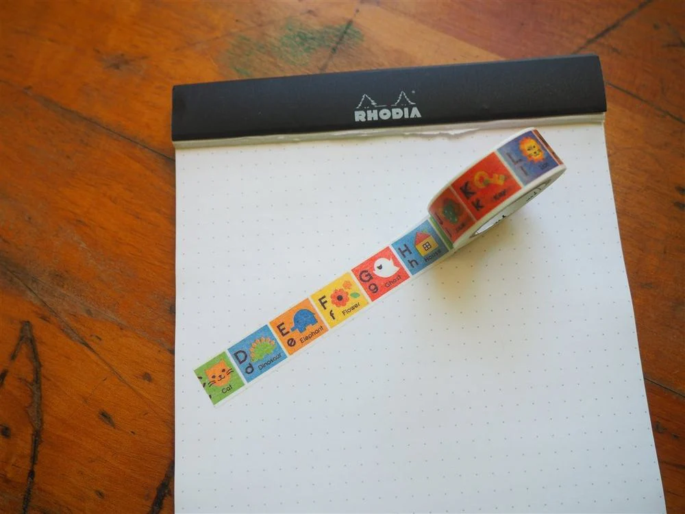 MT Washi Tape - Animal Alpha1 (MT01KID013)