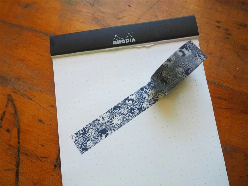MT Washi Tape - Blue Dotted Cats (MTLISA11)
