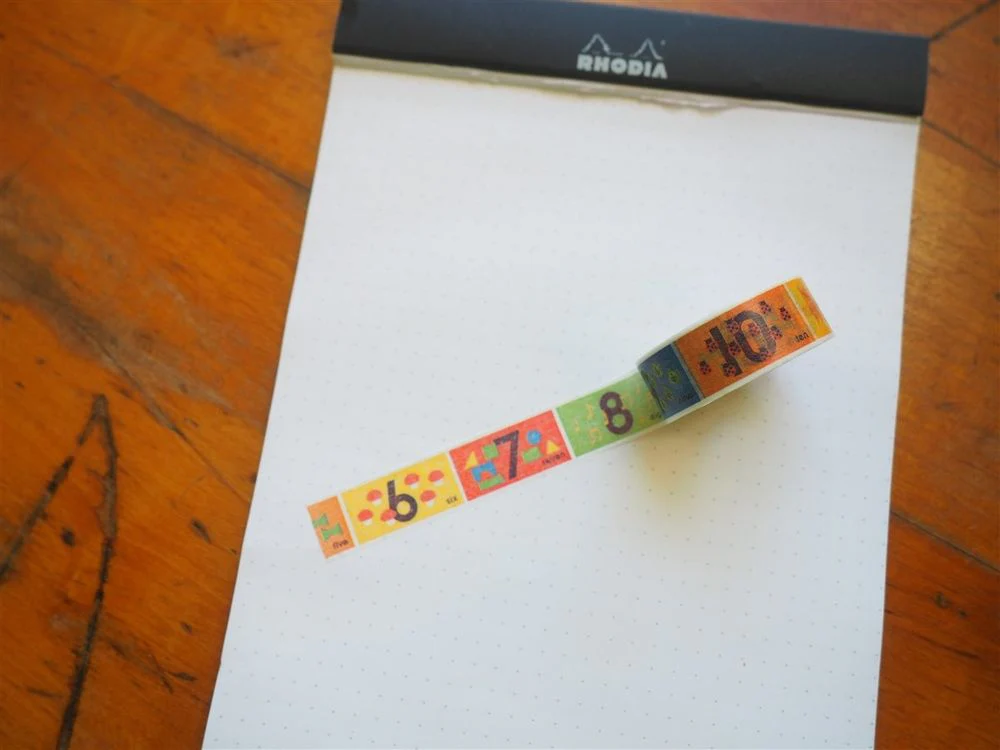 MT Washi Tape - Counting (MT01KID015)