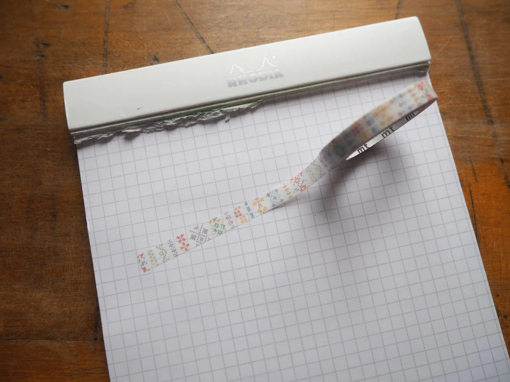 MT Washi Tape - Embroidery Line (MTEX1P184)