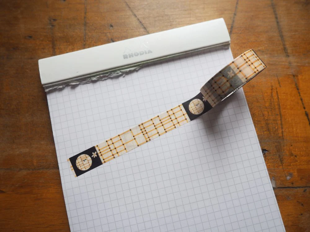 MT Washi Tape - Olle Eksell Washi Tape - Crossed Lines (MTOLLE10)