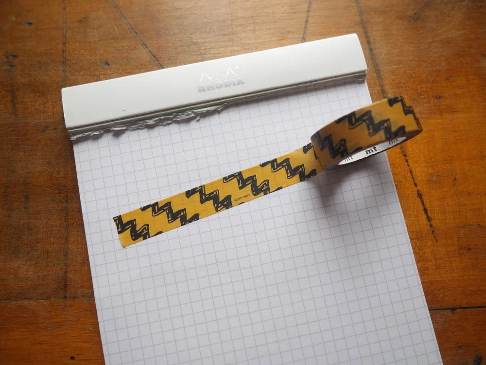 MT Washi Tape - Peanuts - Charlie Brown Stripes (MTPNUT04)