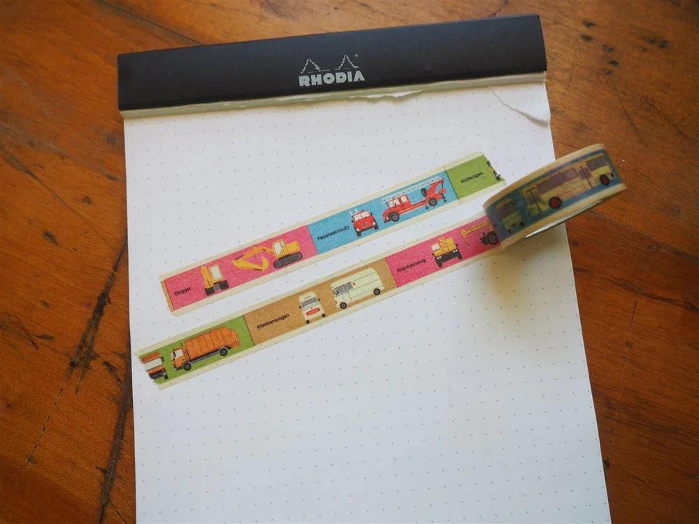 MT Washi Tape - Vehicles (MT01KID012)