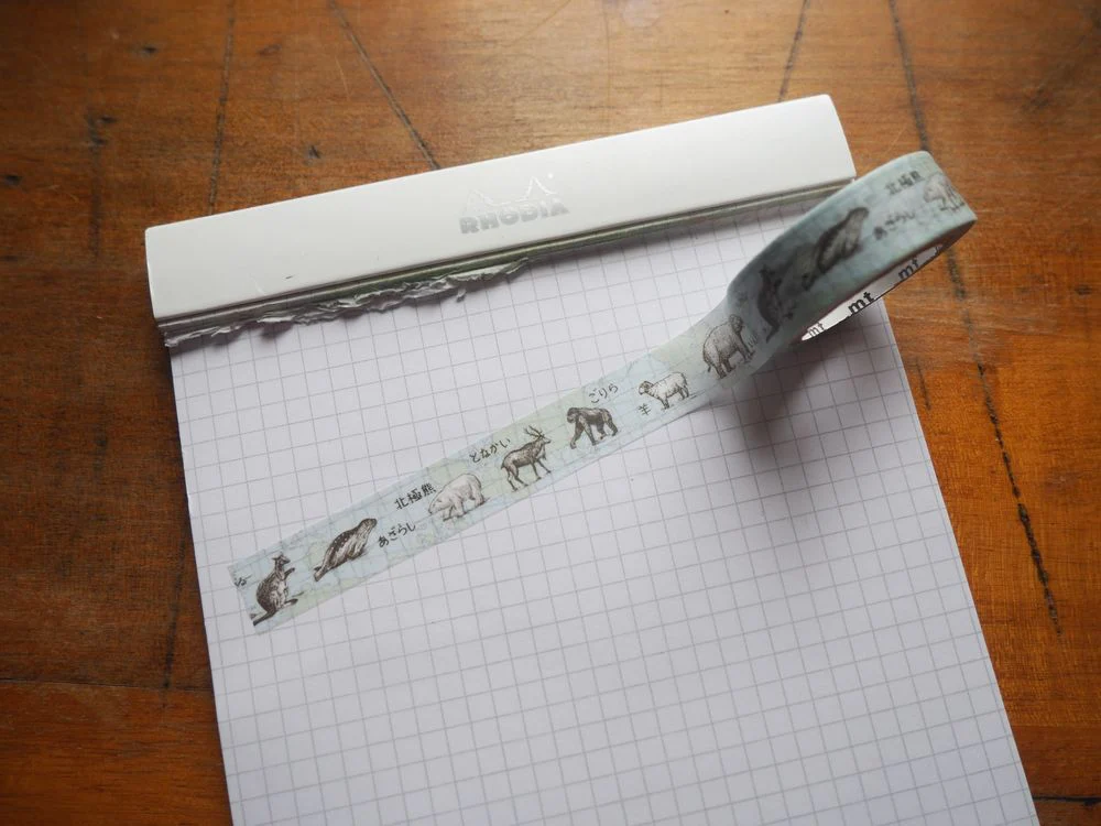 MT Washi Tape - World Animals (MTEX1P202)