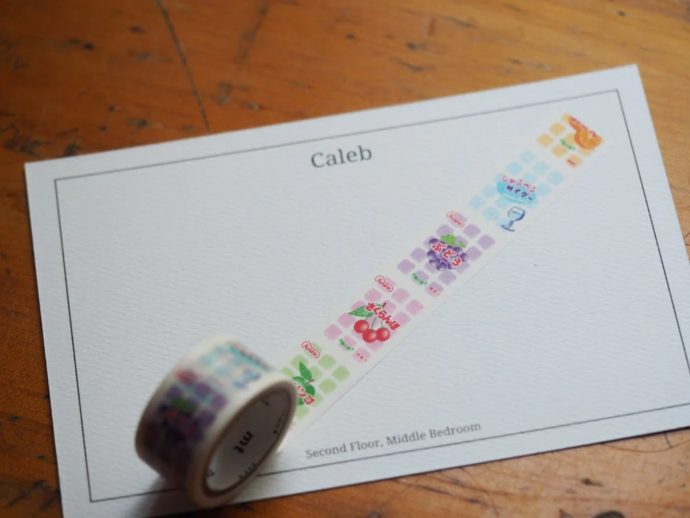 MT x Dagashi Washi Tape - Confectionery Cherry (MTDAGA002)