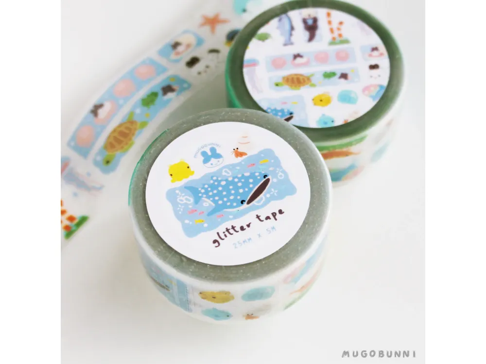Mugobunni - Sticker Tape - Aquarium Glitter