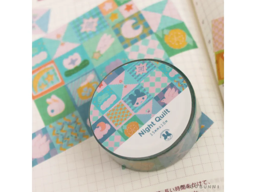 Mugobunni - Washi Tape - Night Quilt