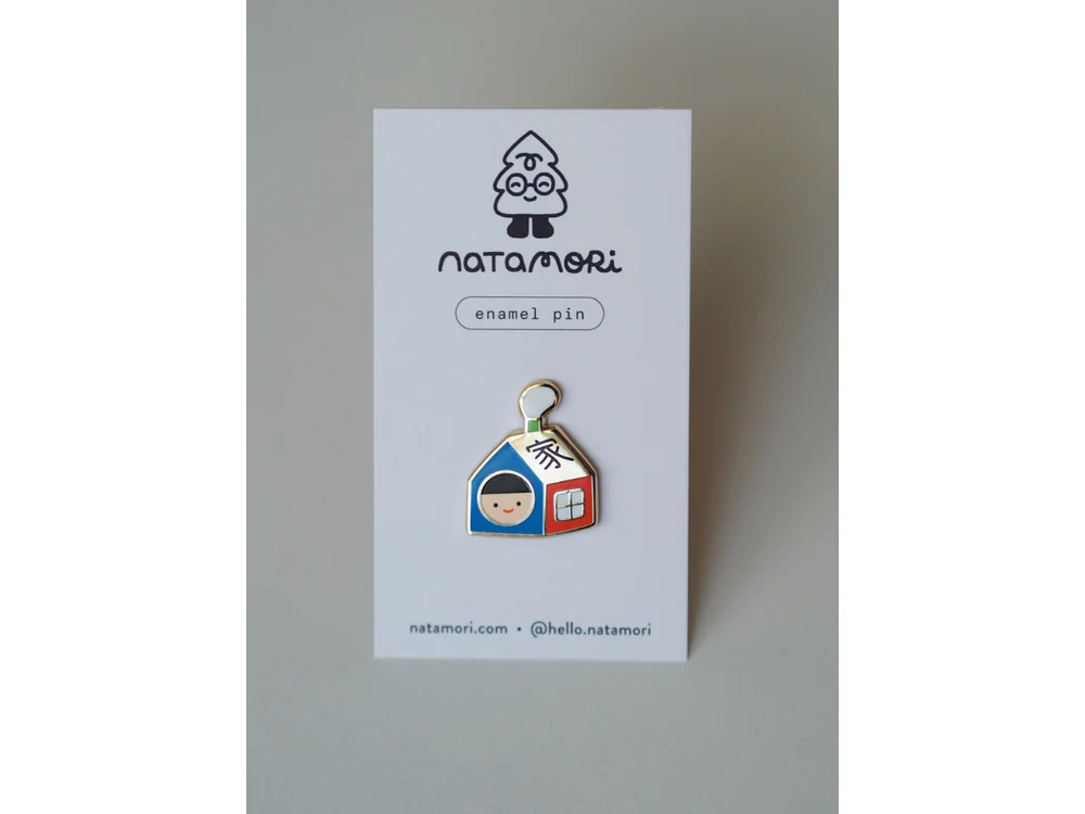 natamori - Enamel Pin - Home (å®¶)