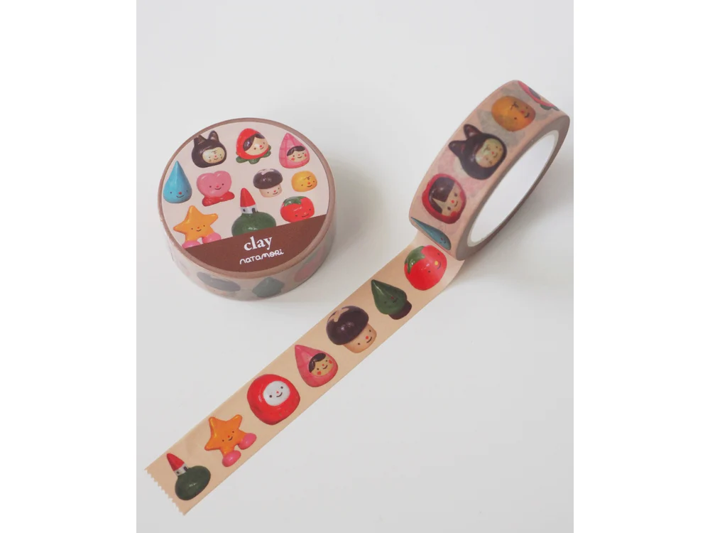 natamori - Washi Tape - Clay