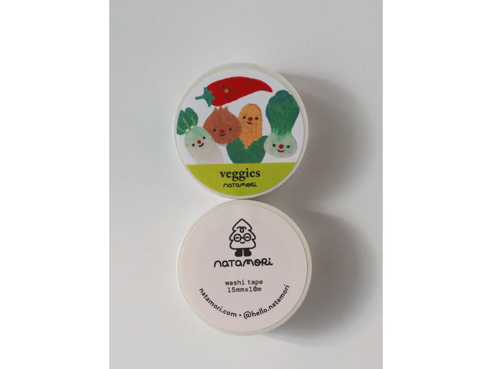 natamori - Washi Tape - Veggies