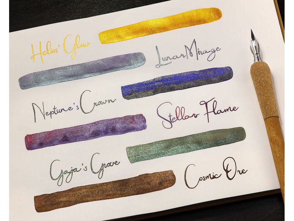 Octopus Glitter Ink (30mL) - Stellar Flame