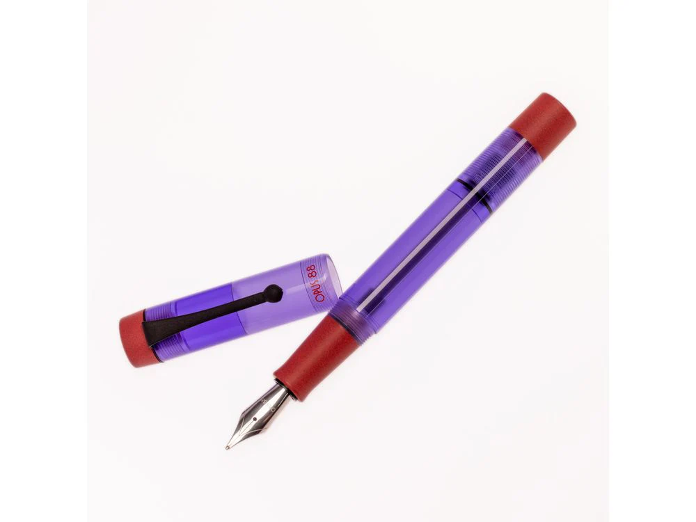 Opus 88 Koloro Fountain Pen - 2022 Purple Ebonite Demo