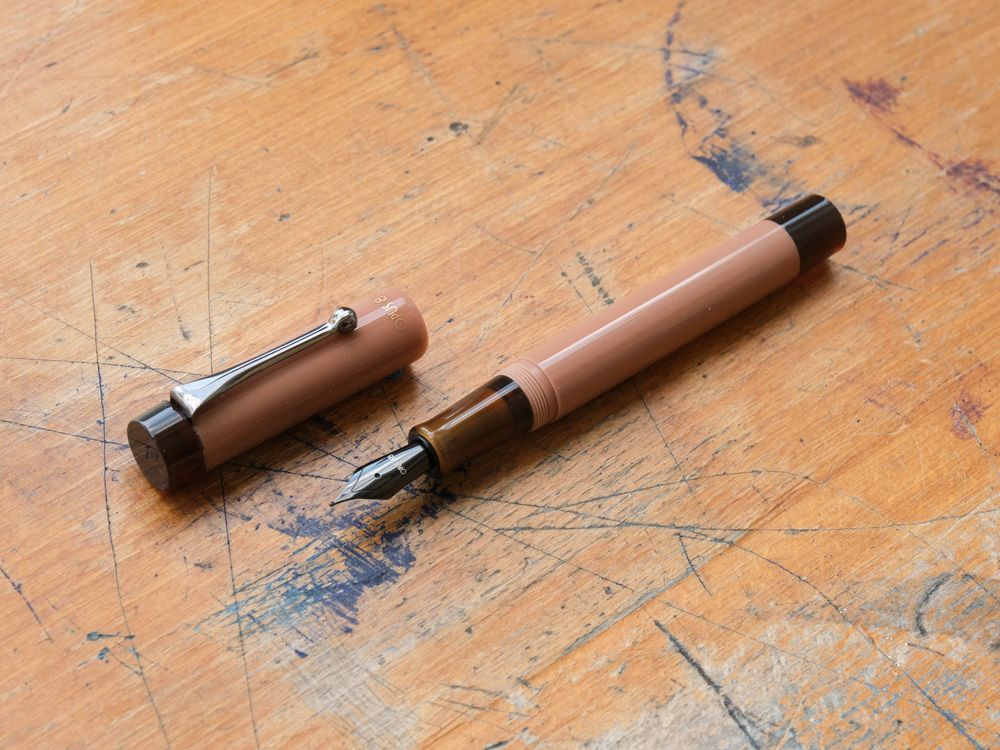 Opus 88 Koloro Fountain Pen - 2025 Mocha Mousse Demo - Image 2