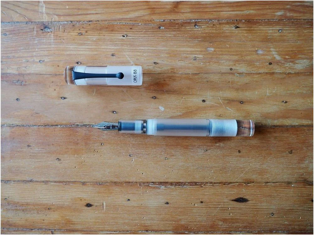 Opus 88 KOLORO Fountain Pen - Clear Demonstrator - Image 2
