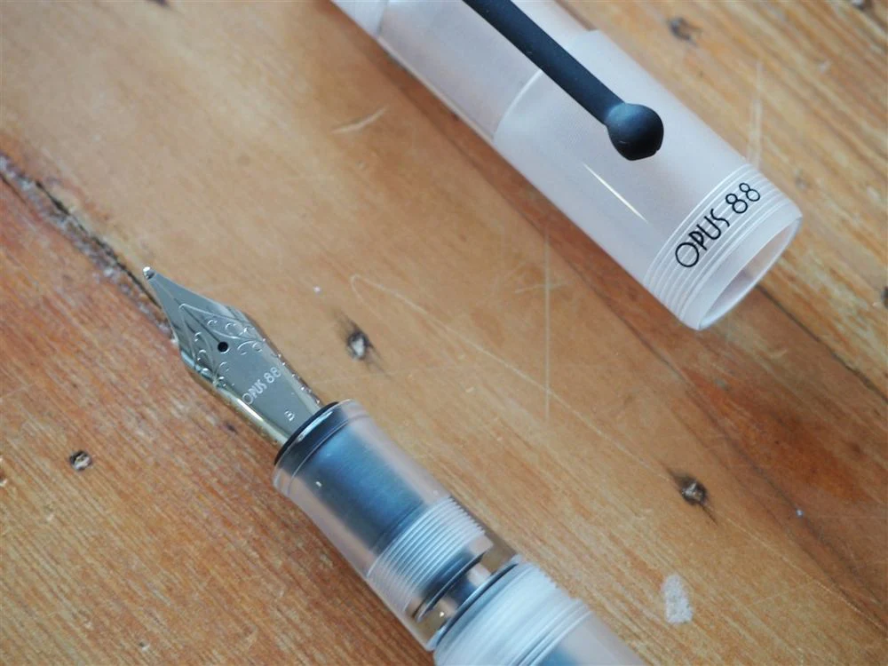 Opus 88 KOLORO Fountain Pen - Clear Demonstrator - Image 3