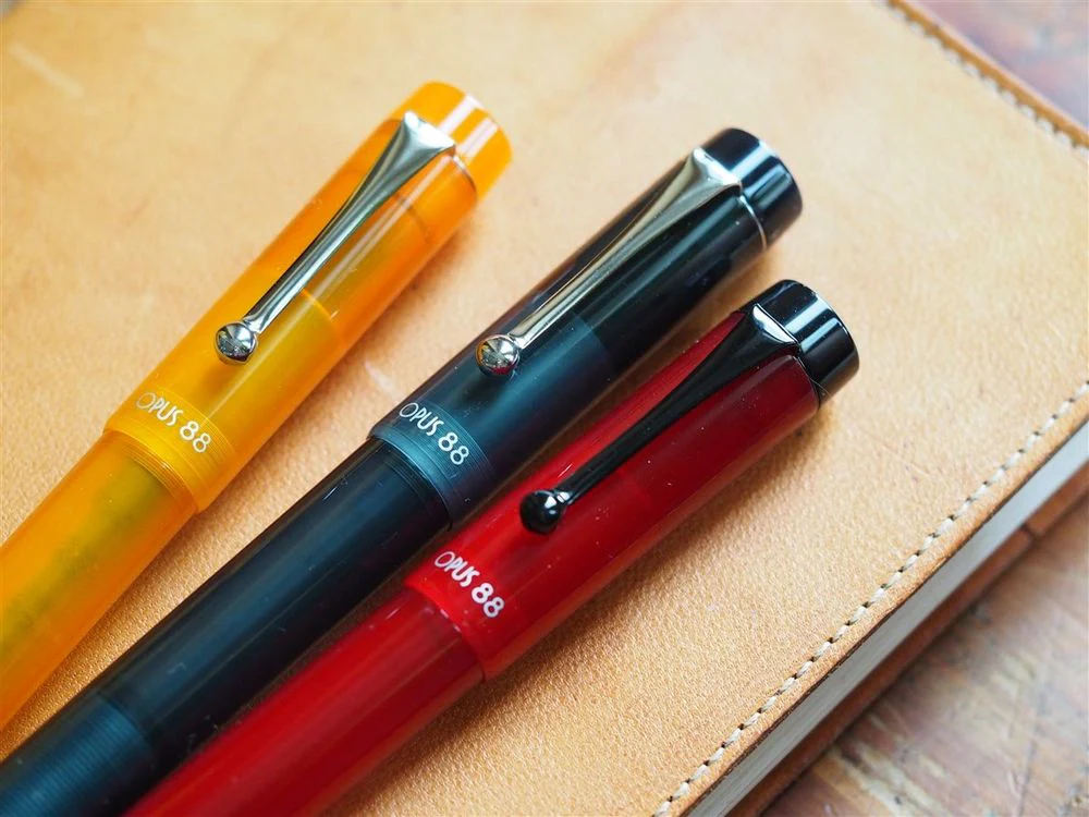 Opus 88 KOLORO Fountain Pen - Grey Demonstrator - Image 5