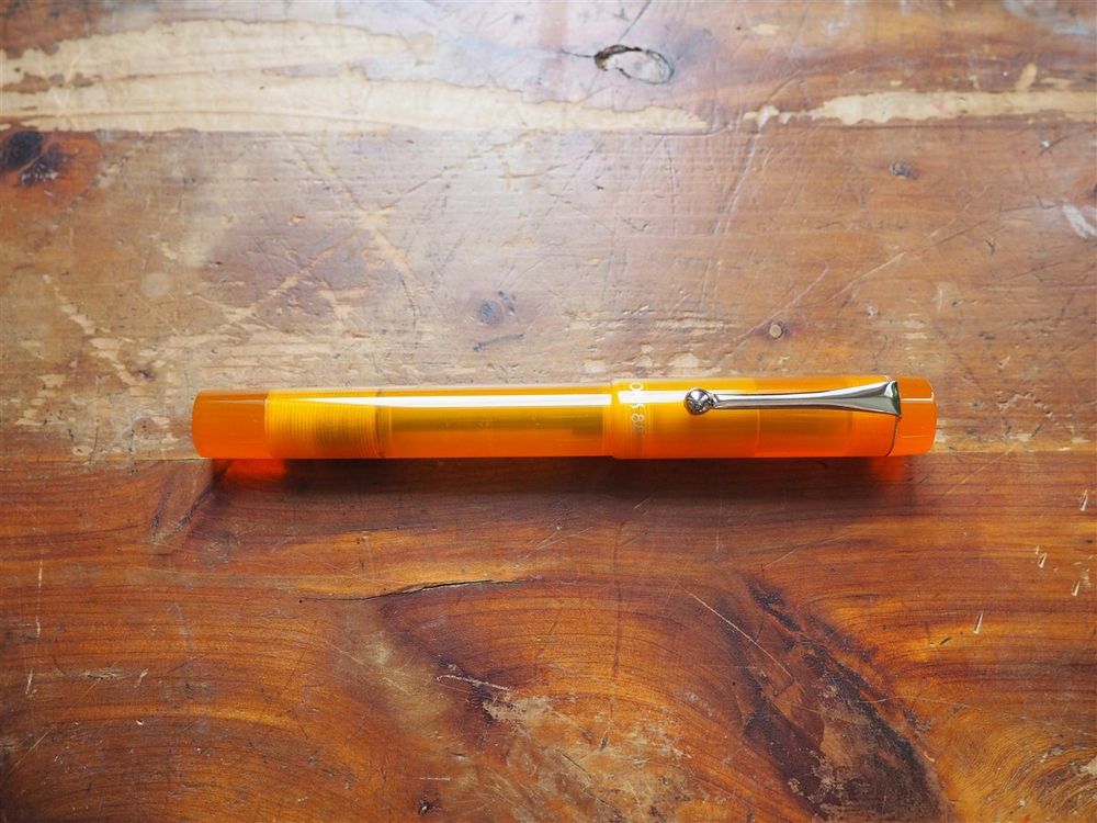 Opus 88 KOLORO Fountain Pen - Orange Demonstrator