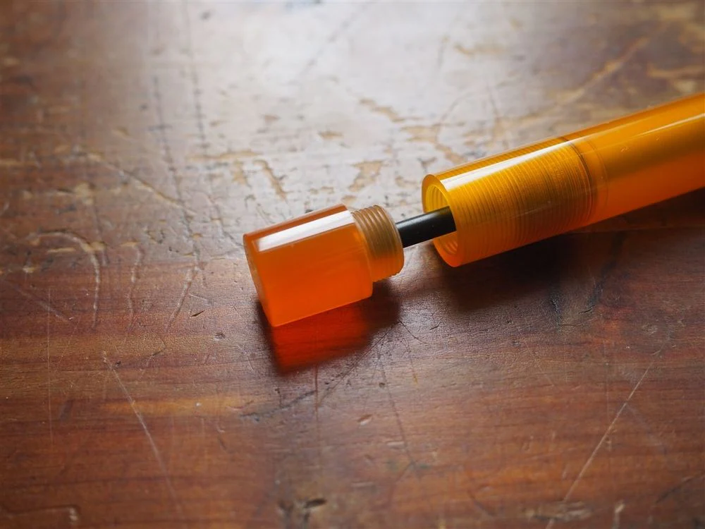 Opus 88 KOLORO Fountain Pen - Orange Demonstrator - Image 4