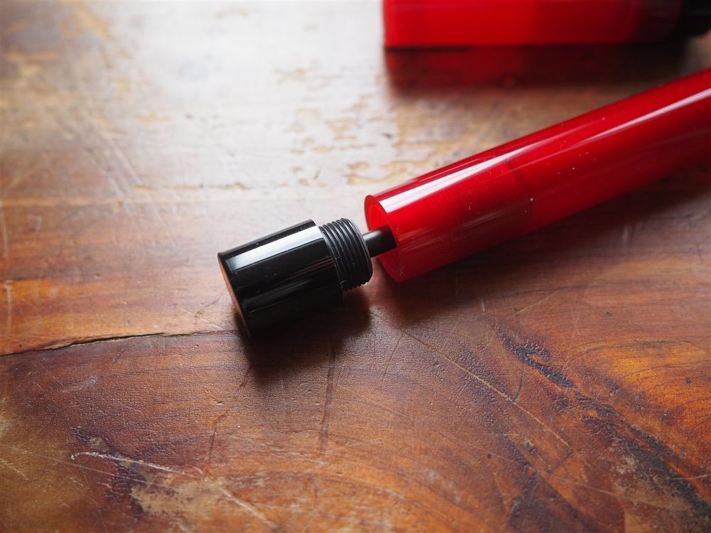 Opus 88 KOLORO Fountain Pen - Red Demonstrator - Image 3