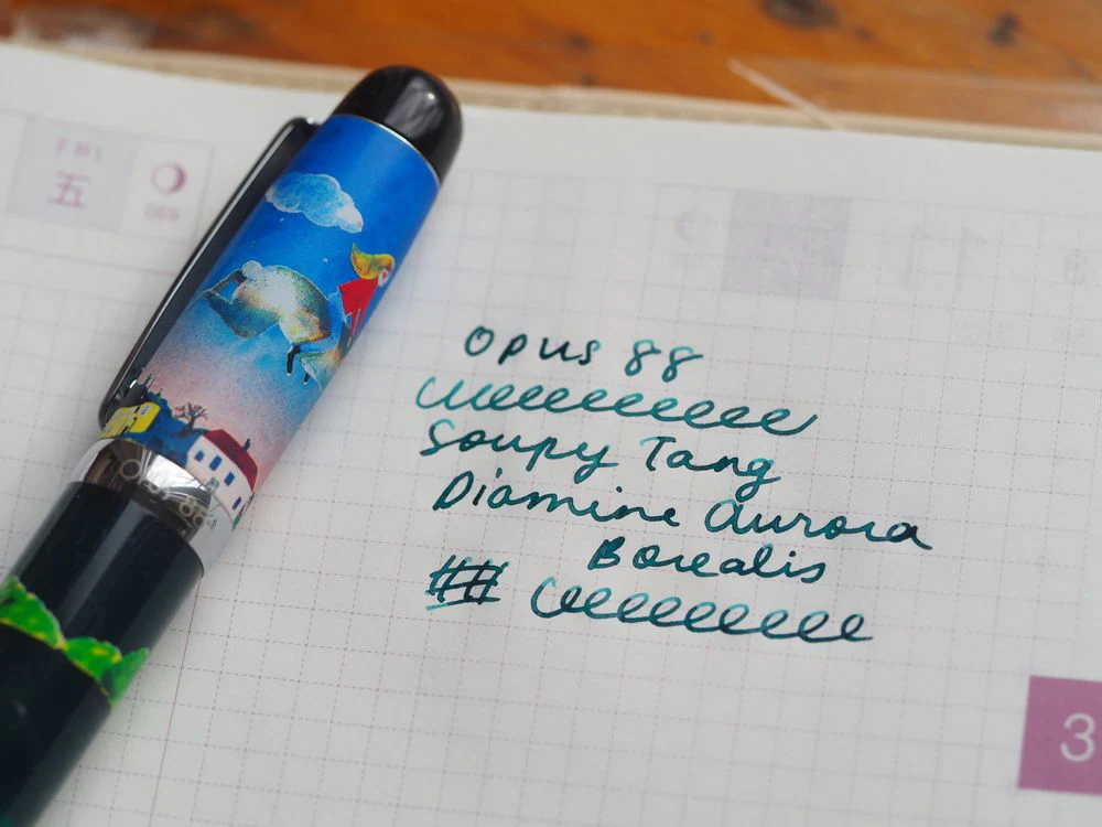 Opus 88 x Soupy Fountain Pen - Mini Pen - Flying Rabbit - Image 3