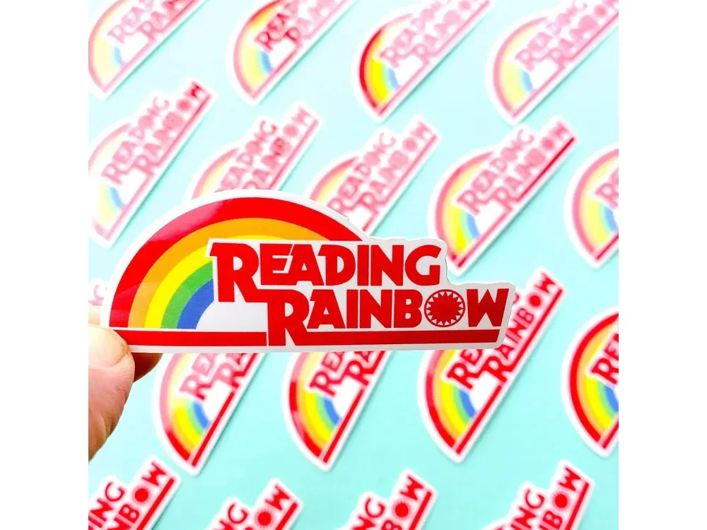 Otto's Grotto - Vinyl Sticker - Reading Rainbow