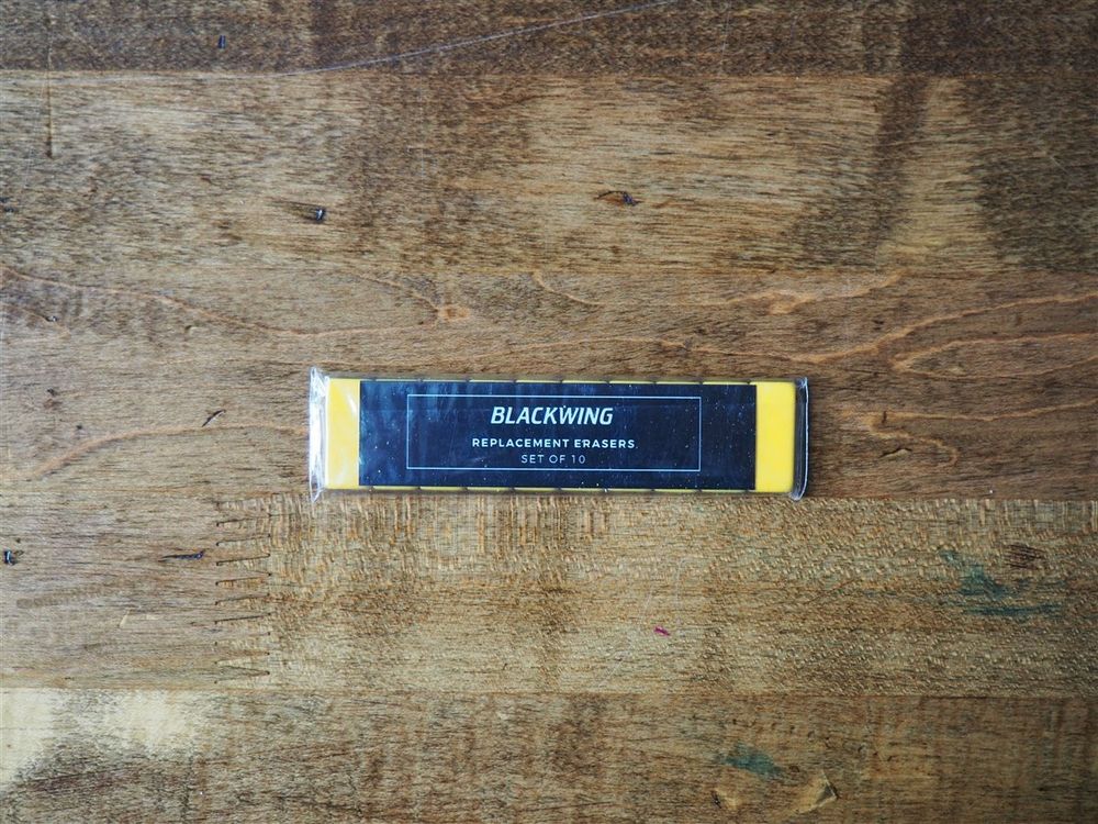 Blackwing - Replacement Erasers (Pack of 10) - Yellow