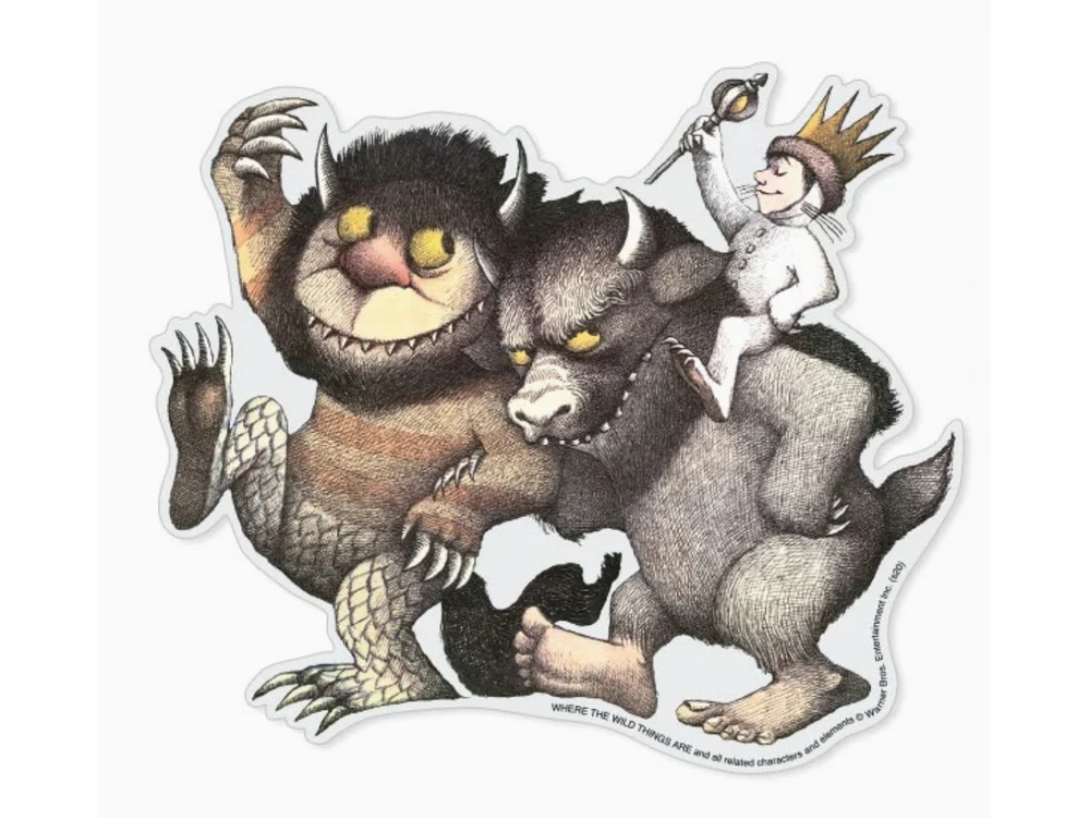 Paper House Productions - Vinyl Sticker - Where the Wild Things Are