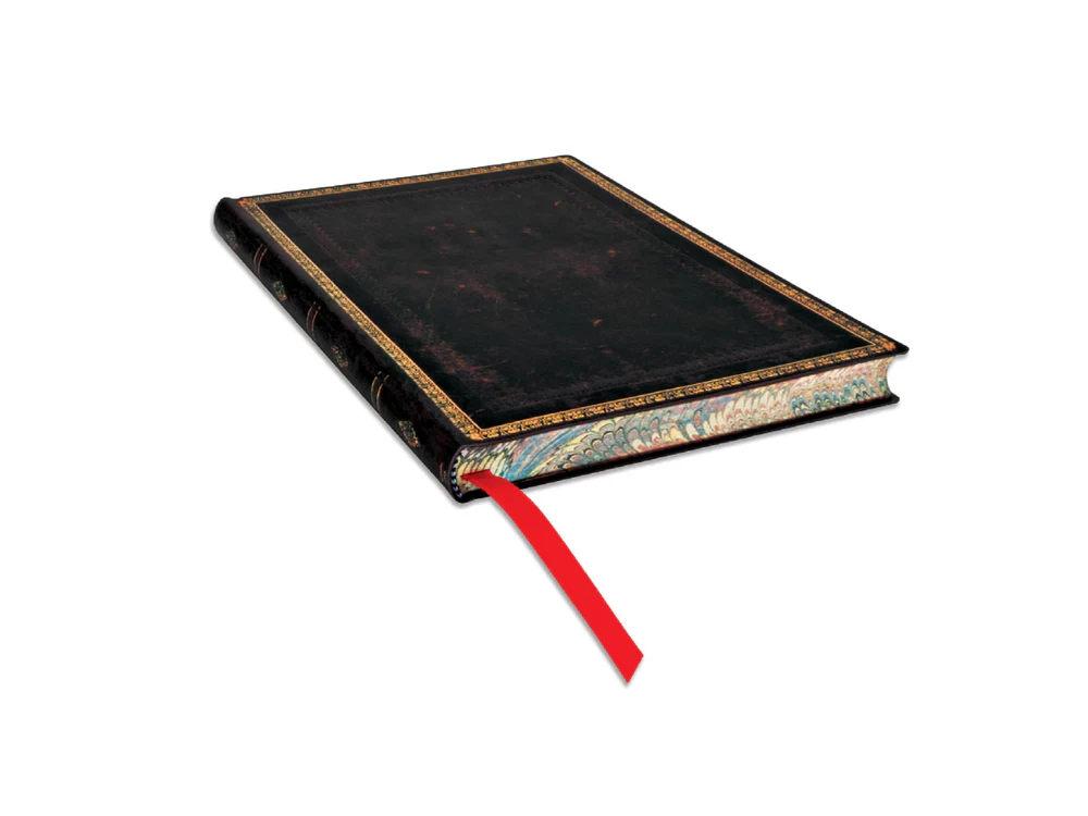 Paperblanks - Black Moroccan Midi - Softcover Notebook Lined - Image 2