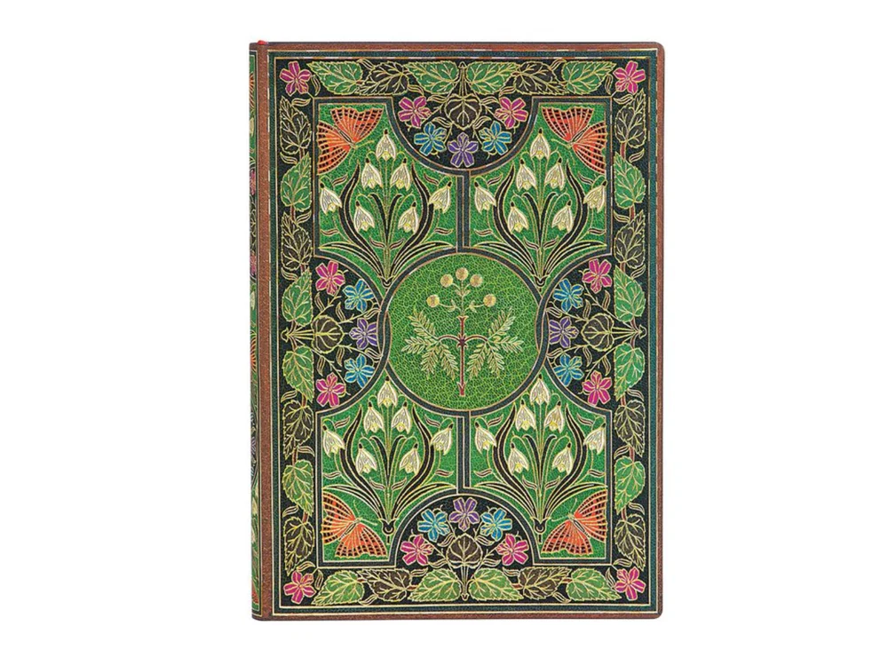 Paperblanks - Poetry in Bloom Midi - Softcover Notebook Lined